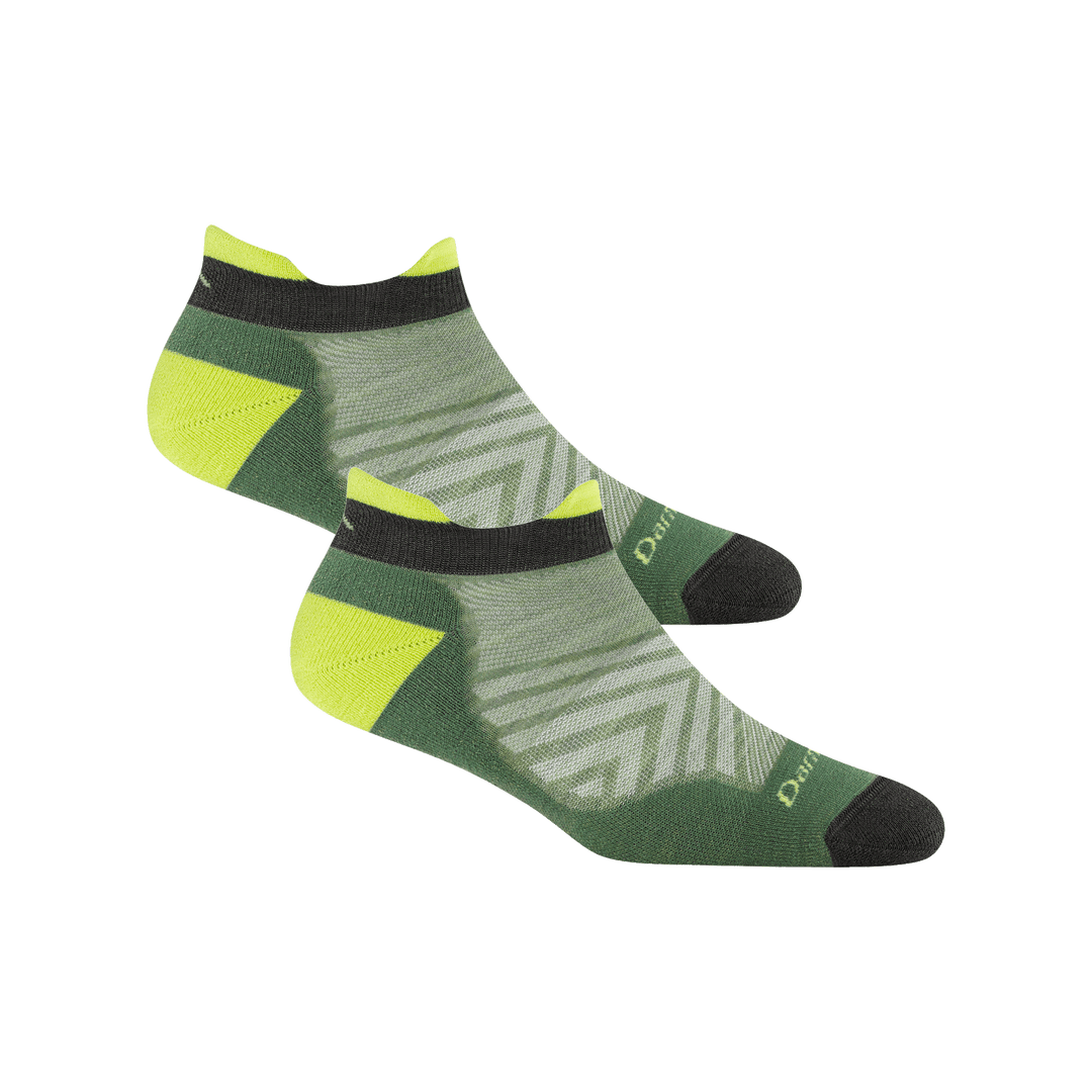 Bundle image of two 1047 No show run socks in Mint