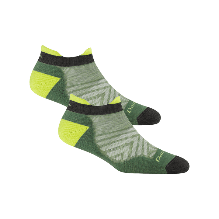 Bundle image of two 1047 No show run socks in Mint