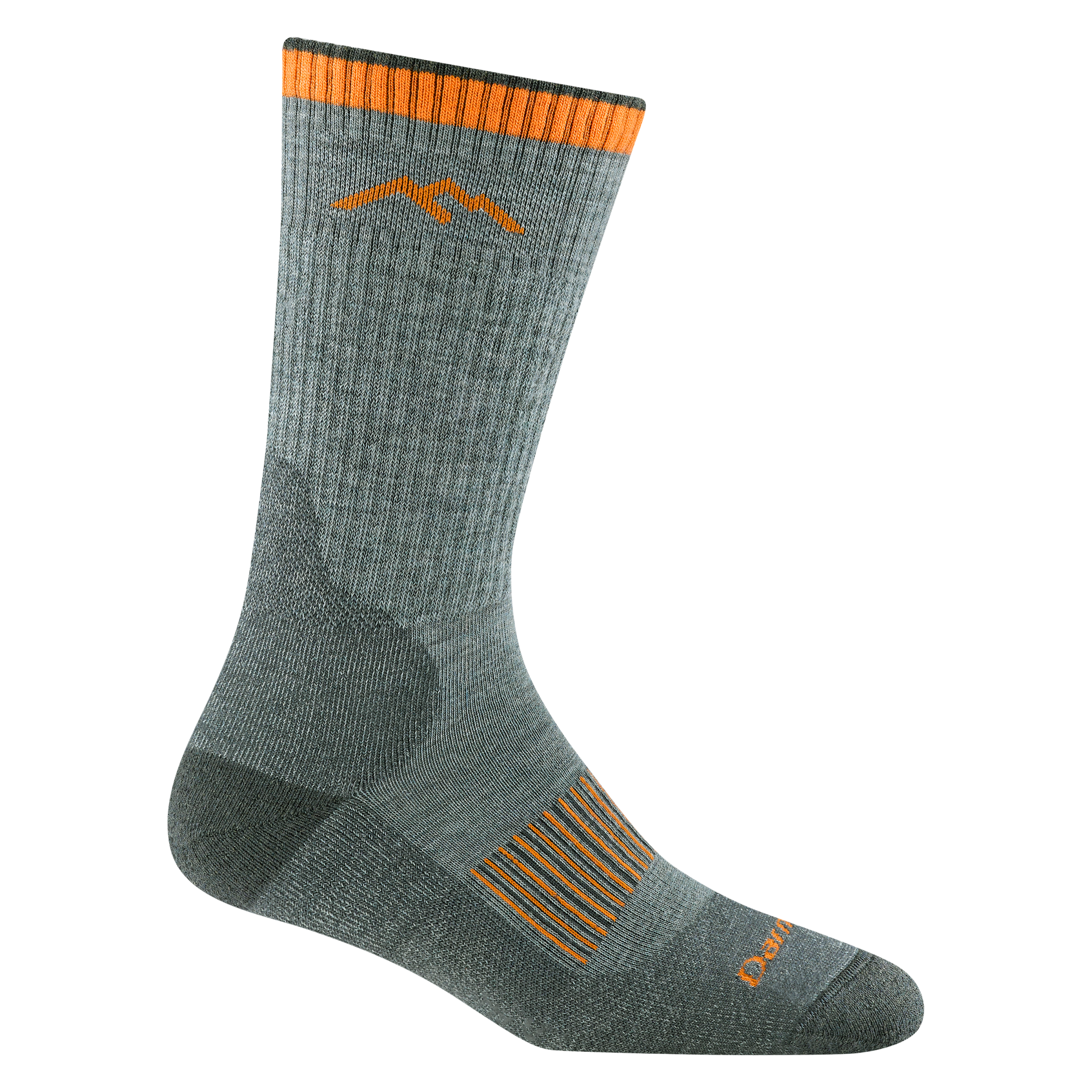 Darn Tough Vermont Backwoods OTC Lightweight Socks With Cushion & Padded Shin - Forest X-Large