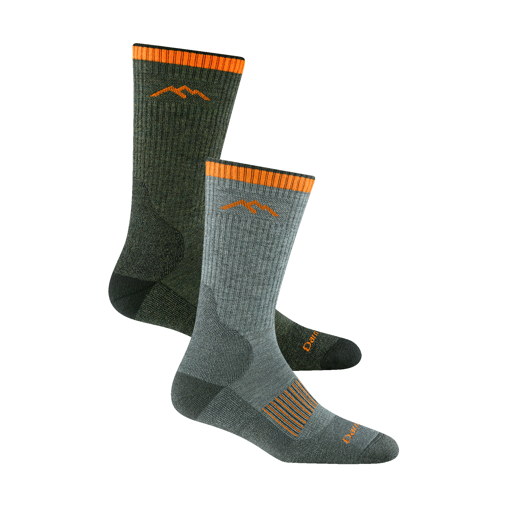 Bundle image of 2107 sock in Seafoam colorway and 2111 sock in Forest colorway