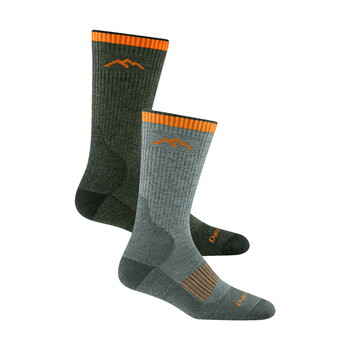 Bundle image of 2107 sock in Seafoam colorway and 2111 sock in Forest colorway