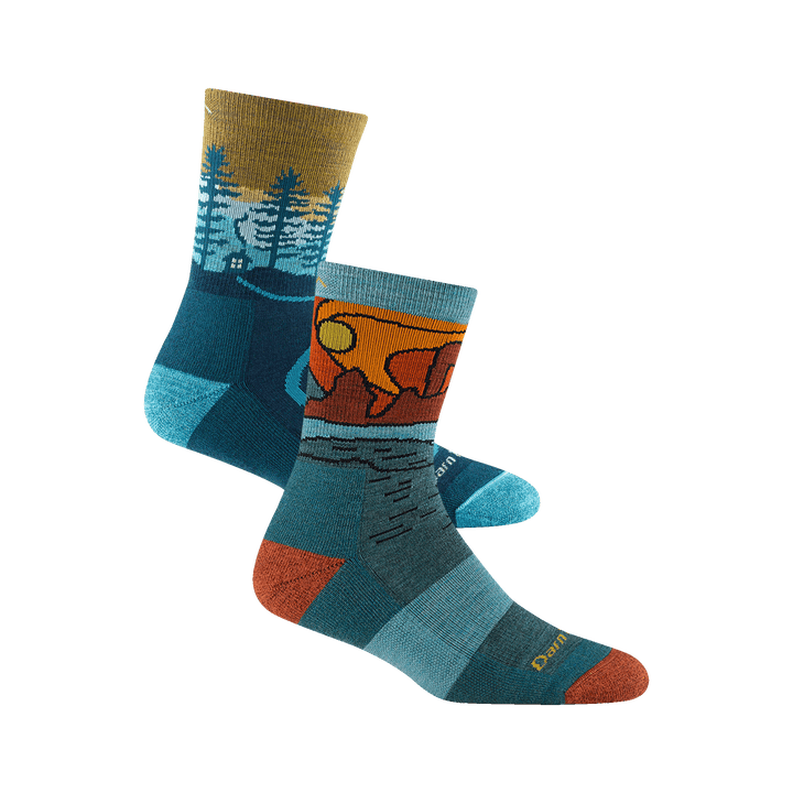 Bundle Image of the 5013 in dark teal and the 5023 in teal