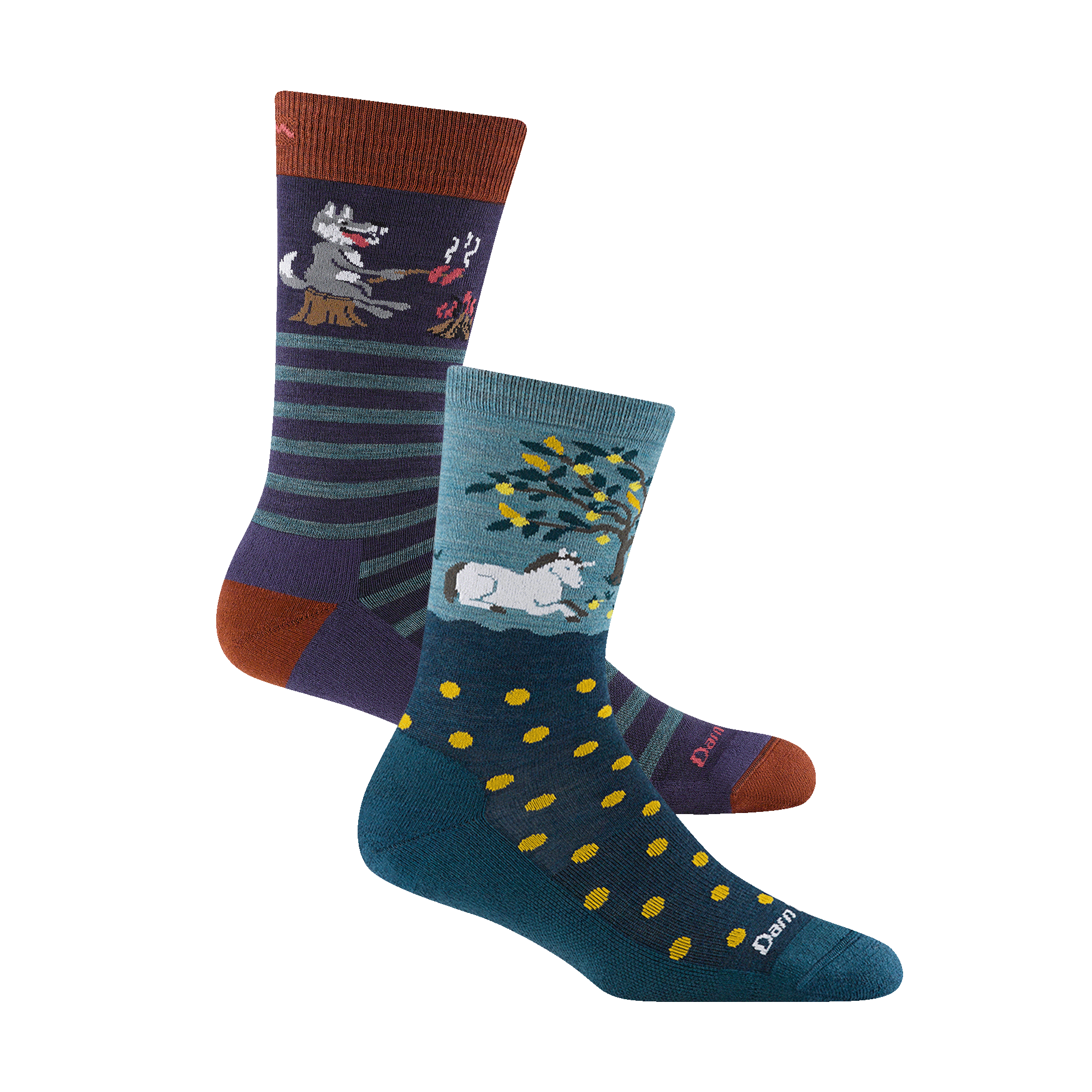 Bundle image of 6105 in Dark Teal colorway and 6096 in Blackberry colorway