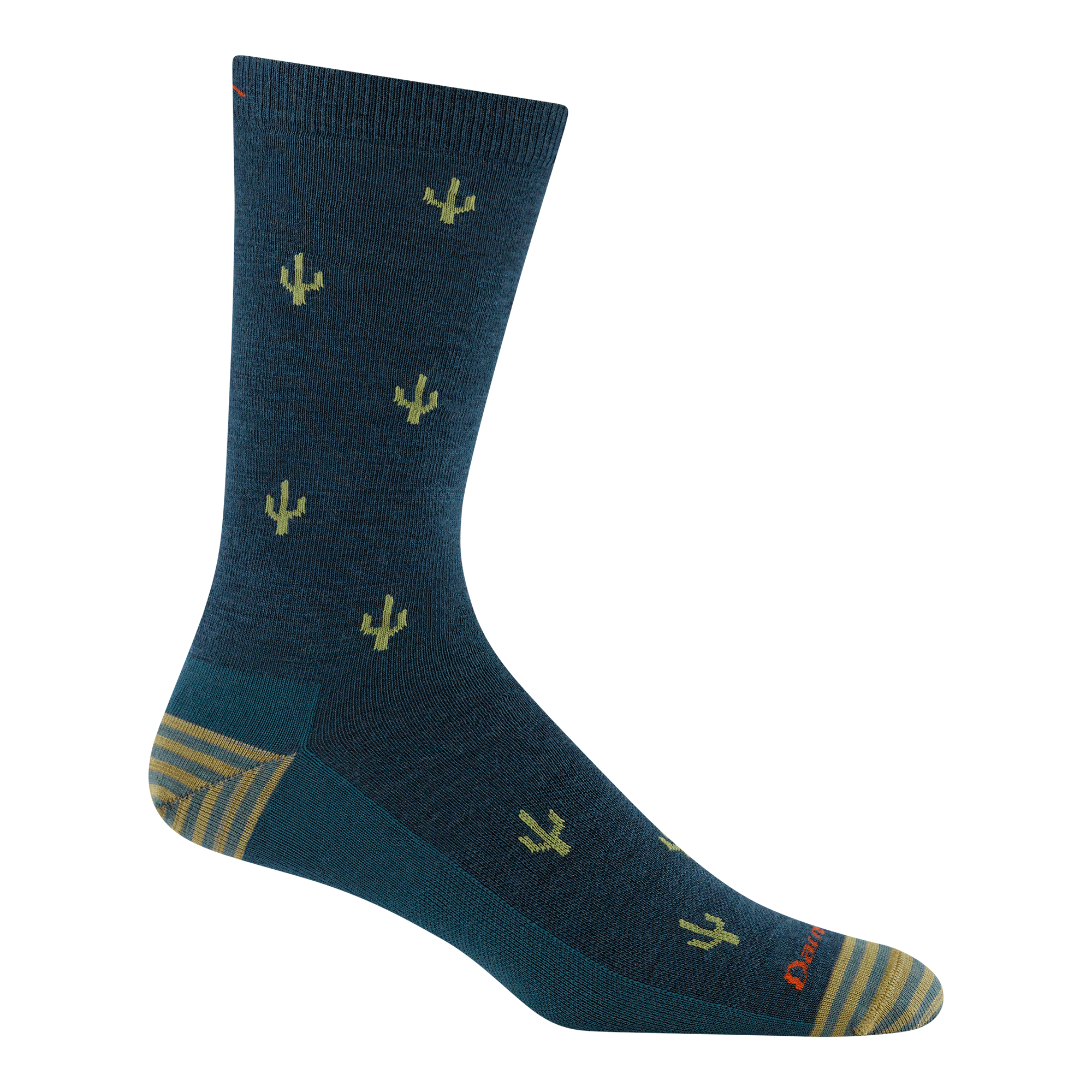 Men's Wool'D Wool'D West Crew Lightweight Lifestyle Socks - Dark Teal