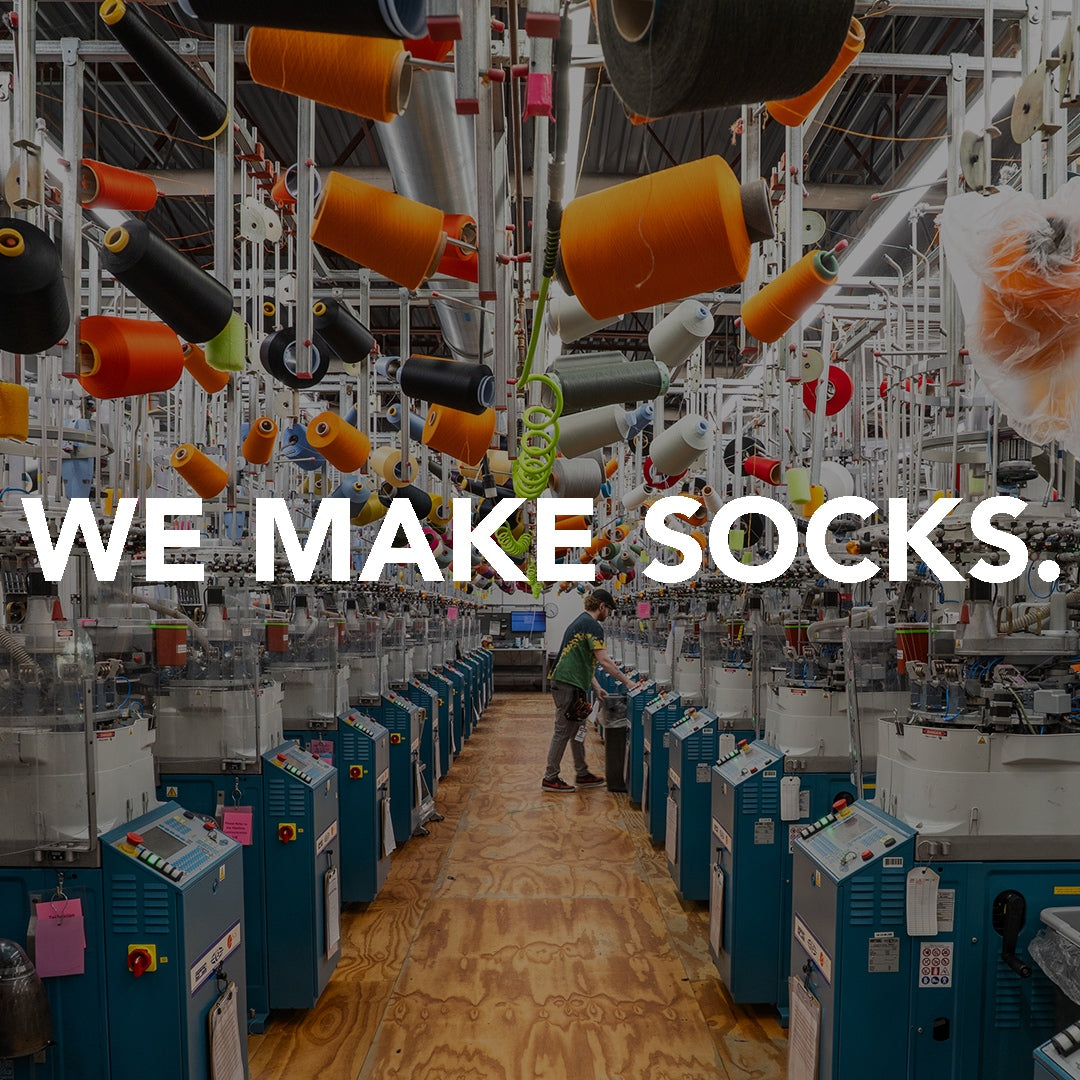 We Make Socks - a view inside Darn Tough's sock mill