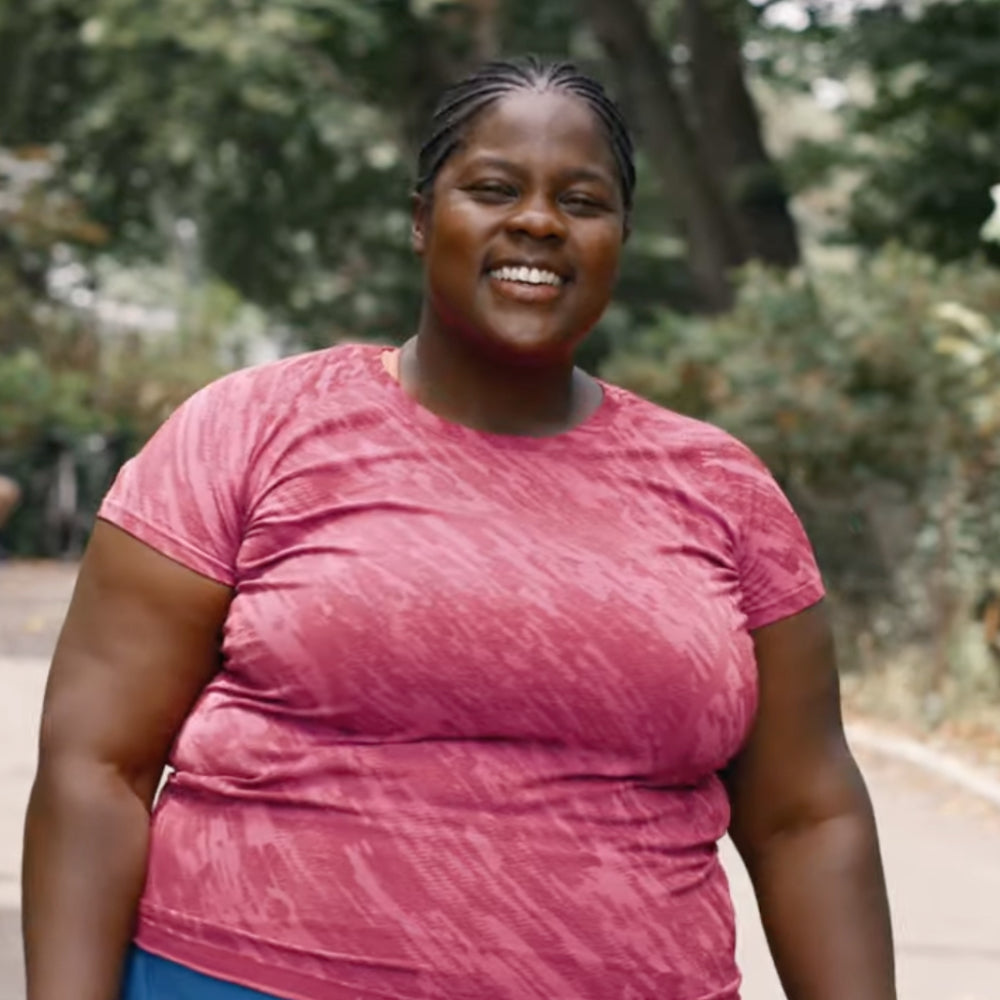 Mirna Valerio smiling at the camera