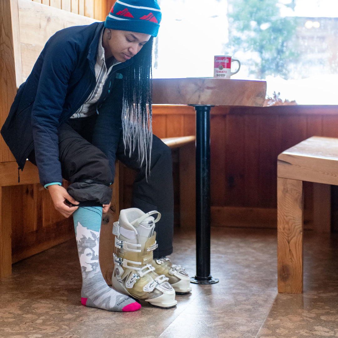 Women's Yeti Over-the-Calf  Midweight Ski & Snowboard Sock