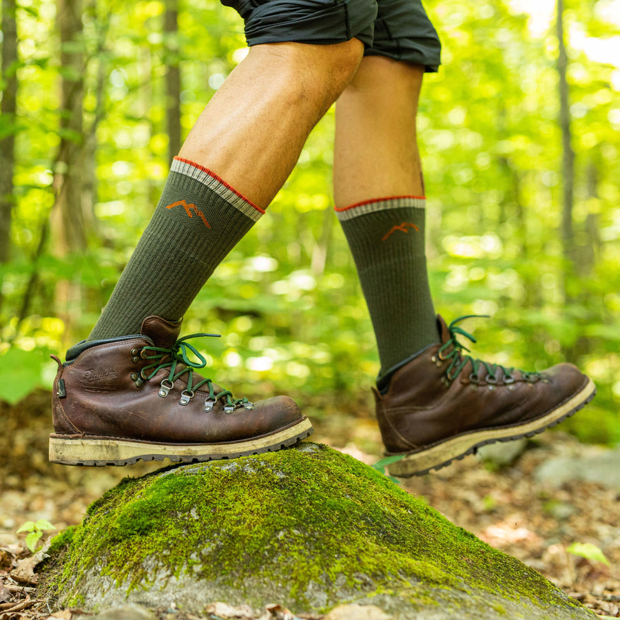 Men's Coolmax Micro Crew Synthetic Hiking Socks Darn Tough