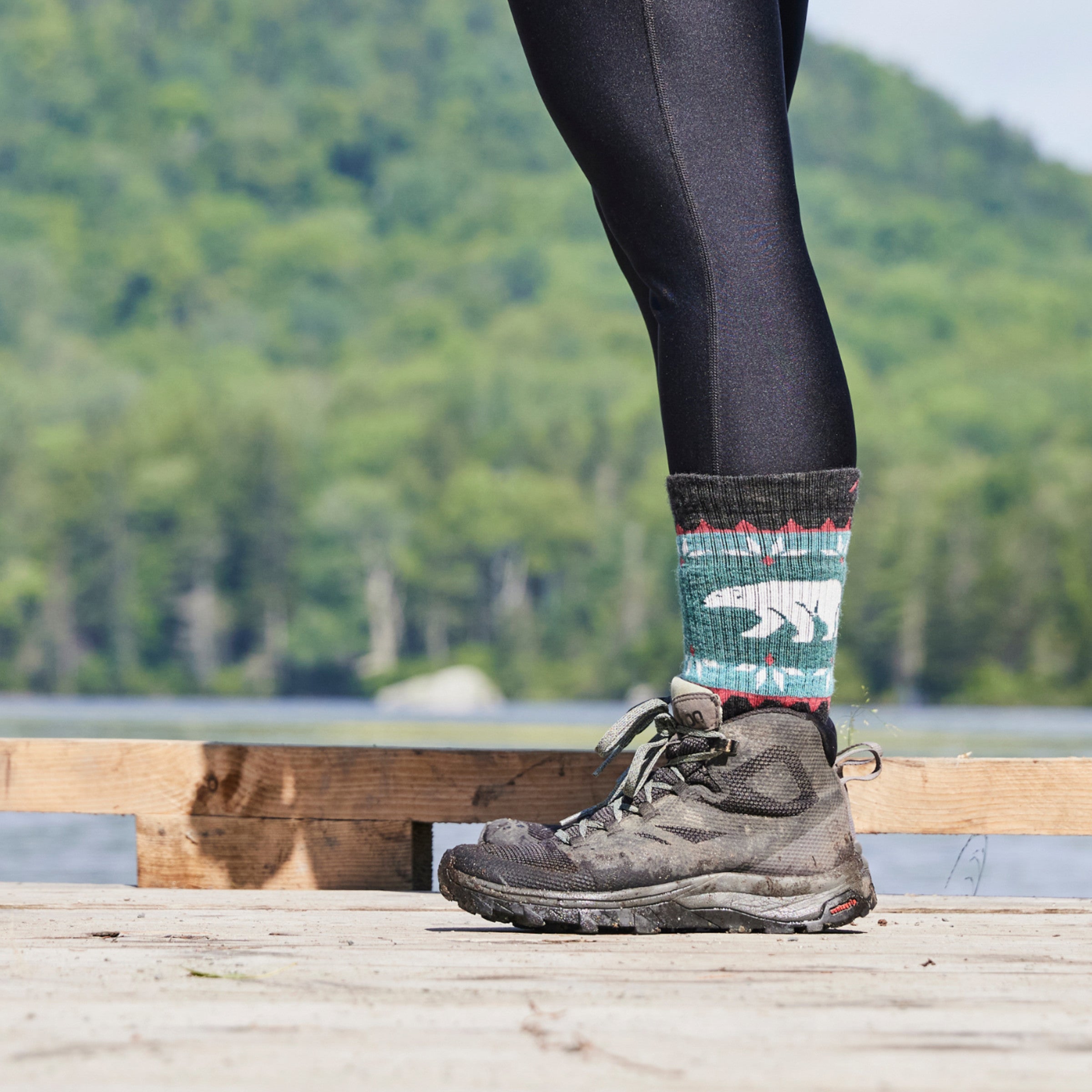 Women's Vanna Grizzle Cushion Hiking Boot Socks – Darn Tough