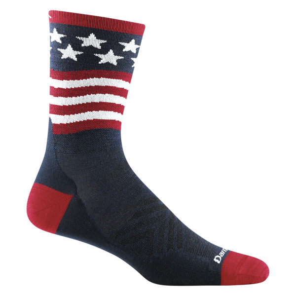 Men s Patriot Micro Crew Running Socks Darn Tough