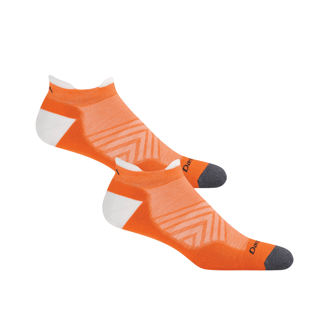 Studio shot of 1039 No Show Tab 2 pack in Limited Edition Tiger colorway