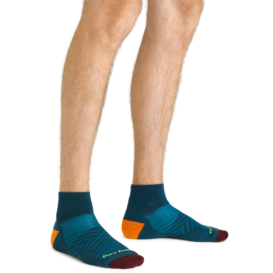 Men's Run Quarter Ultra-Light Run Sock – Darn Tough