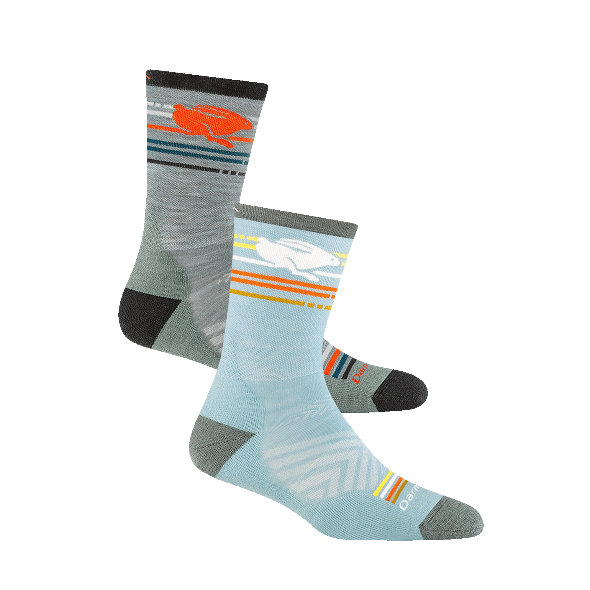 Bundle image of the 1041 pacer in seafoam and the 1050 pacer in glacier 