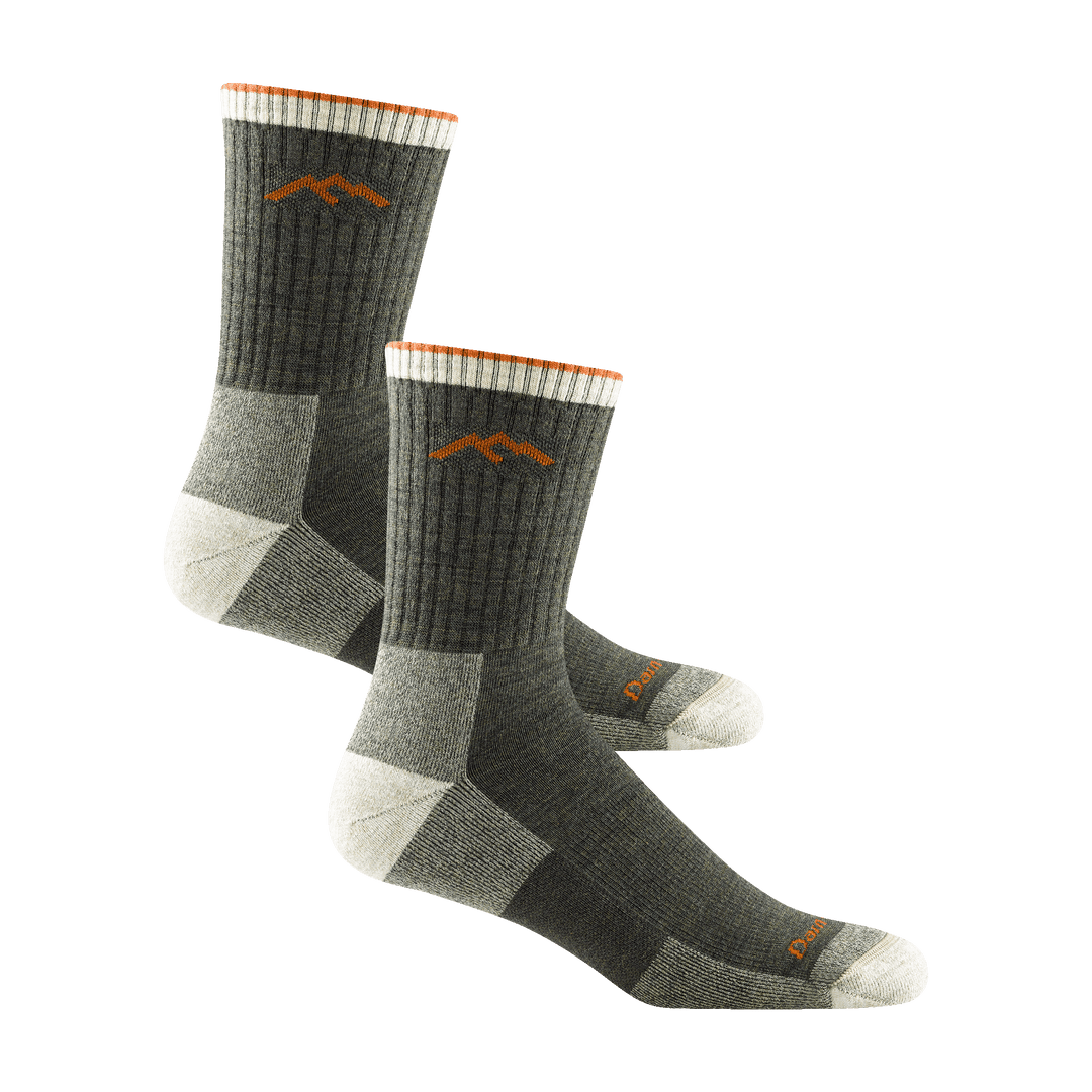 bundle image of 2 pairs of the 1466 micro crew hiker in Olive