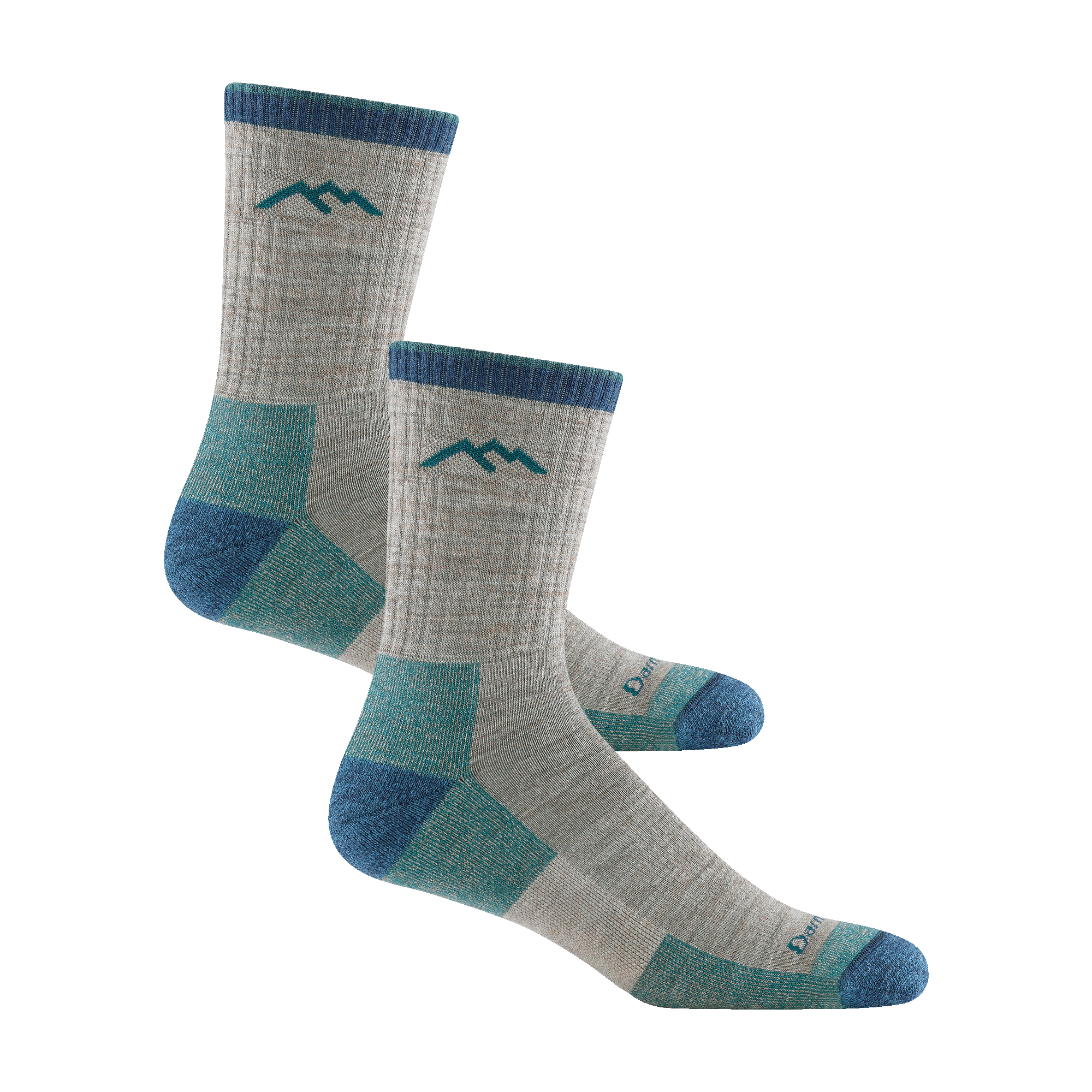 bundle image of 2 pairs of the 1466 micro crew hiker in rye