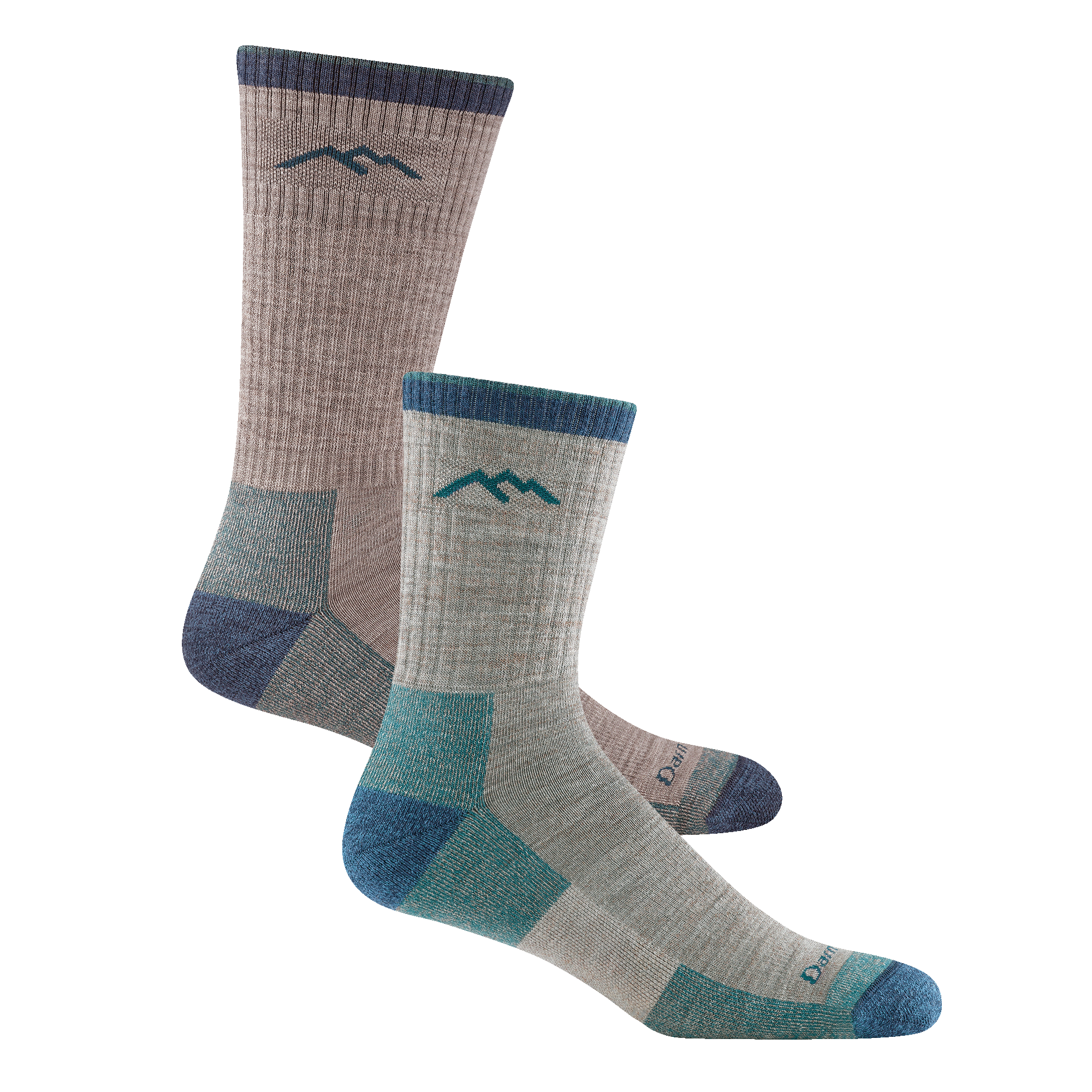 Bundle image of the 1403 and 1466 midweight hikers in rye colorway