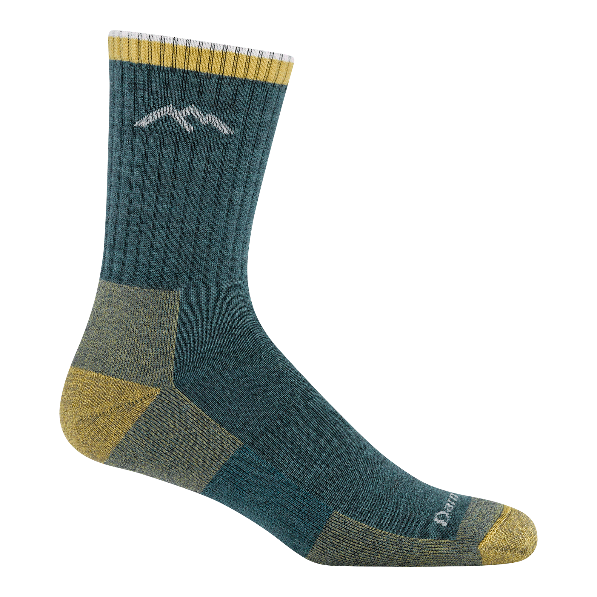 Darn Tough Hiker Micro Crew sock in spruce