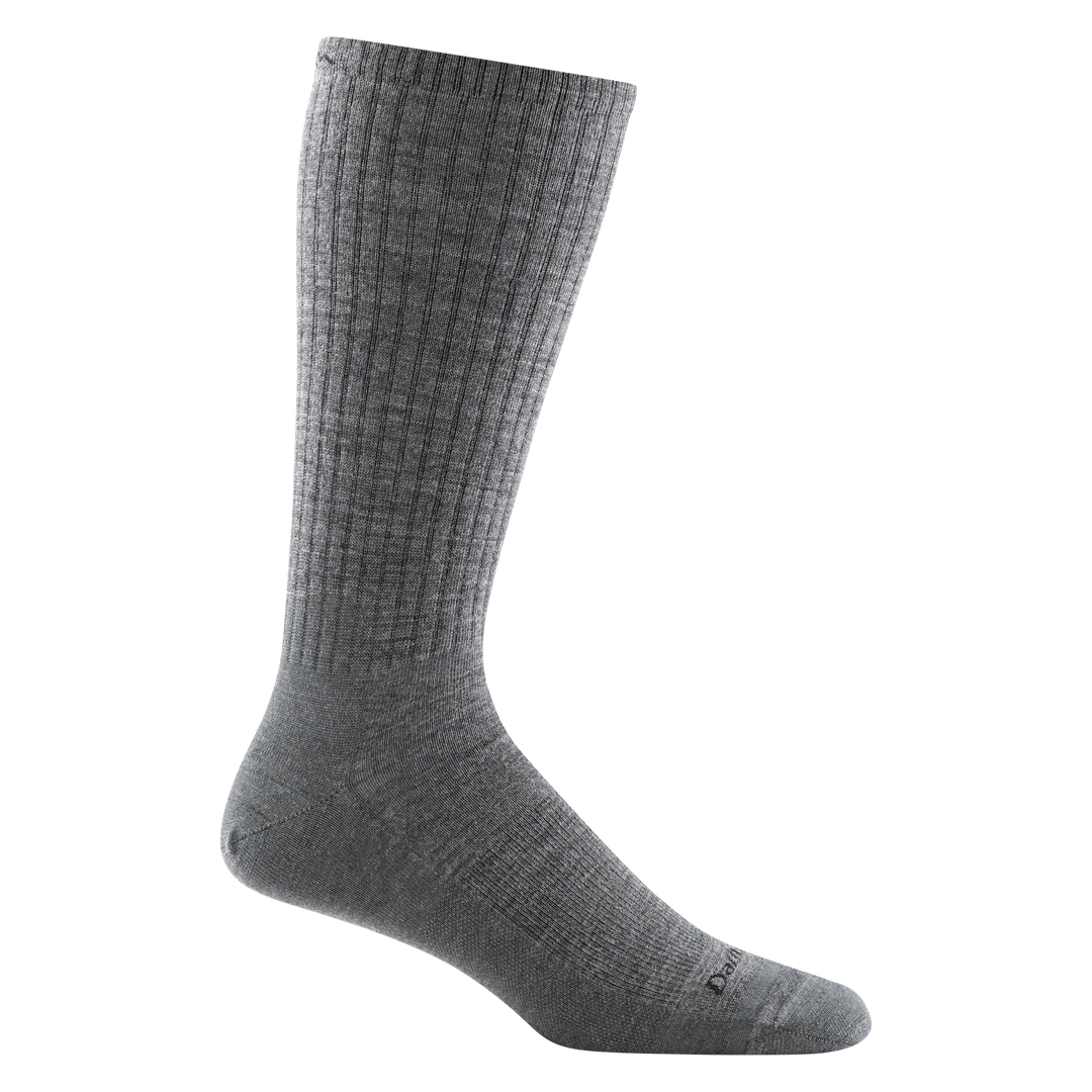 Darn Tough Men's Standard Issue Mid-Calf Light Medium Gray Darn Tough Men's Standard Issue Mid-Calf Light Medium Gray