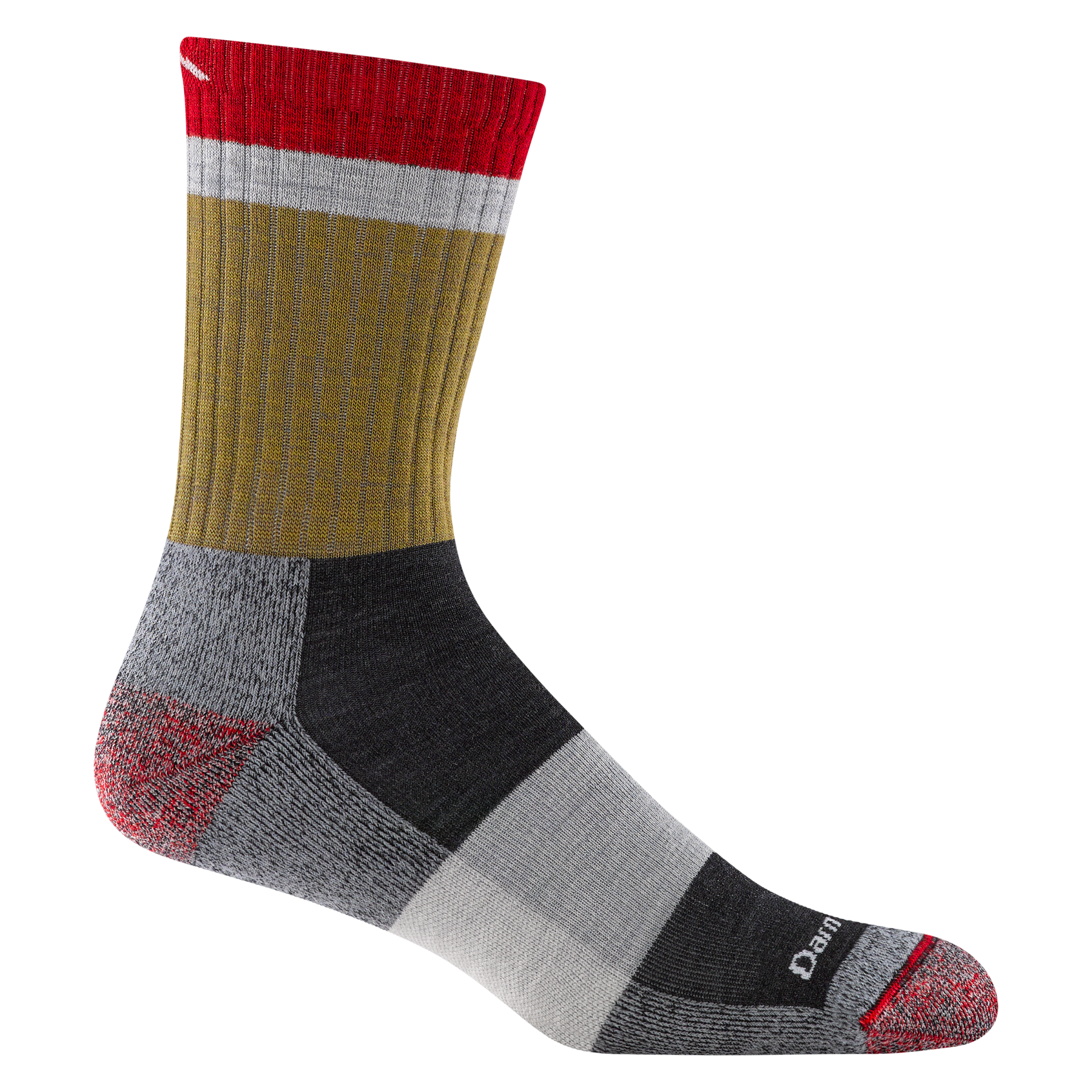 darn tough Men's Heady Stripe Micro Crew Lightweight Hiking Socks