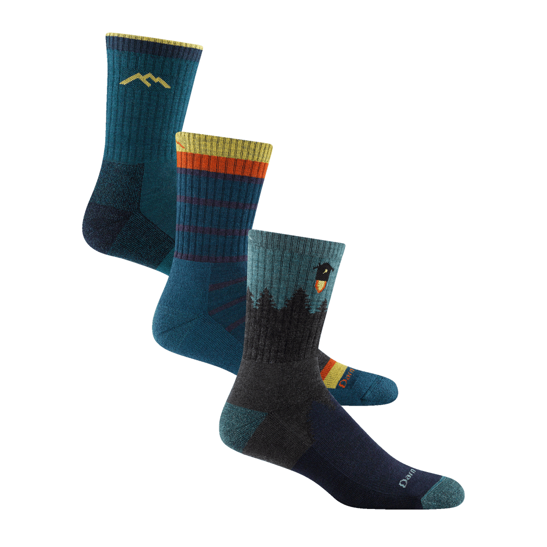 Men's Hiker Micro Crew 3-Pack