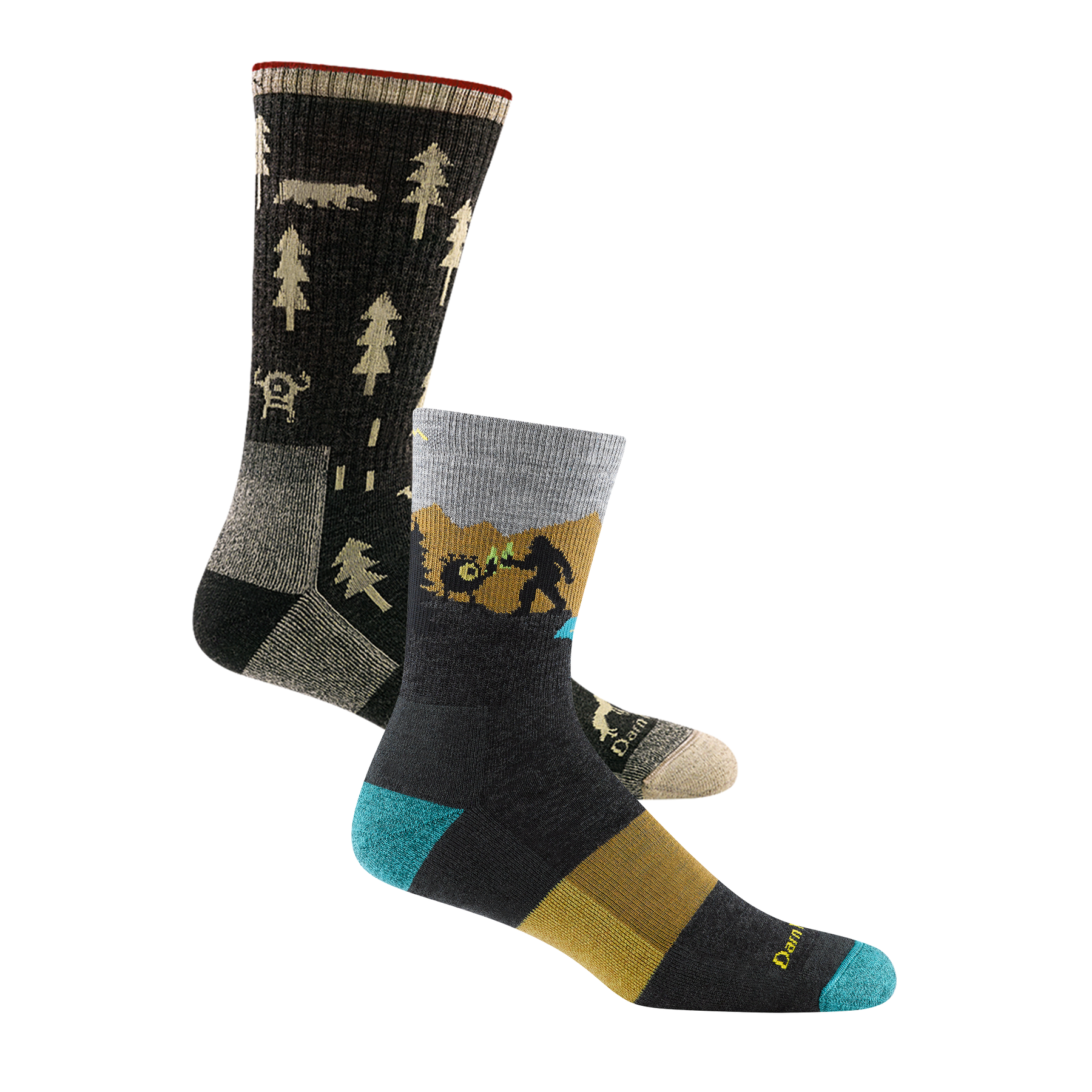 darn tough Men's Weird and Wild 2-Pack
