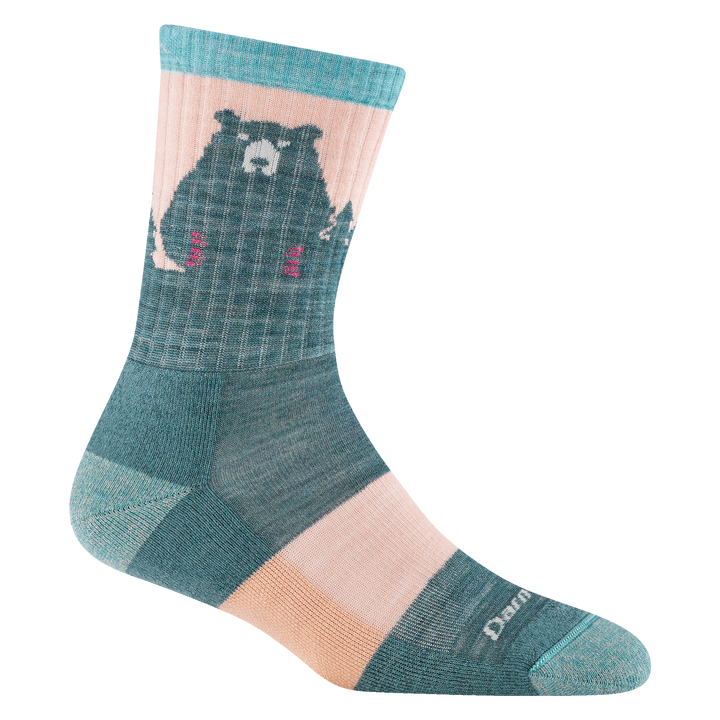 Darn Tough Women's Bear Town Micro Crew Socks Darn Tough Women's Bear Town Micro Crew Socks
