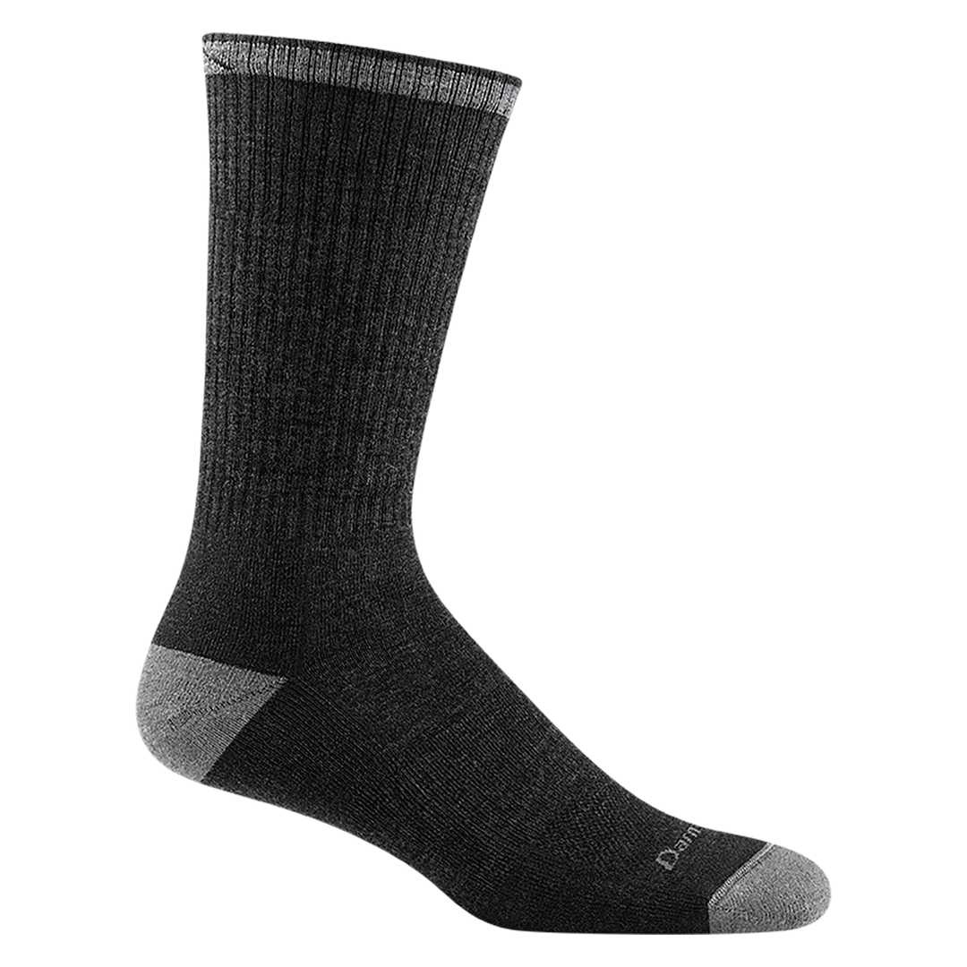 2001 men's john henry boot work sock in color dark gray with light gray accents and darn tough forefoot signature