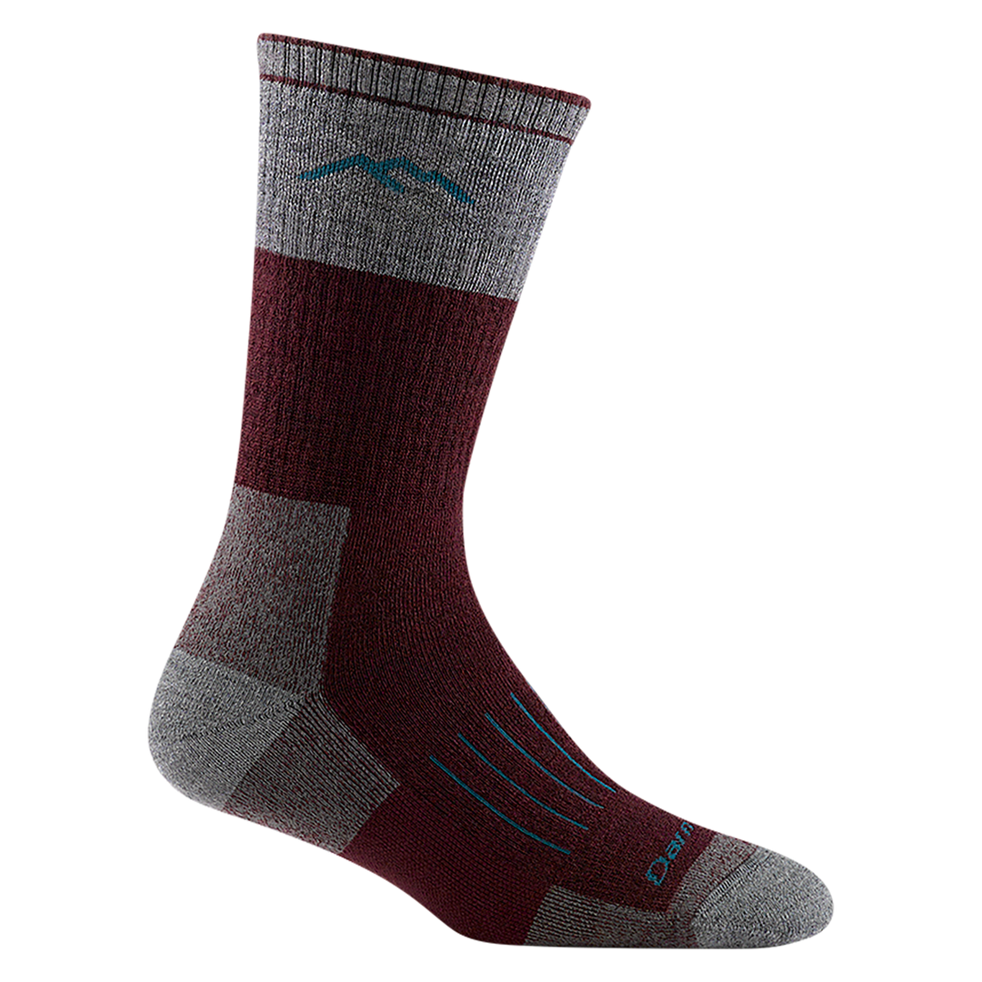 Burgundy shop boot socks