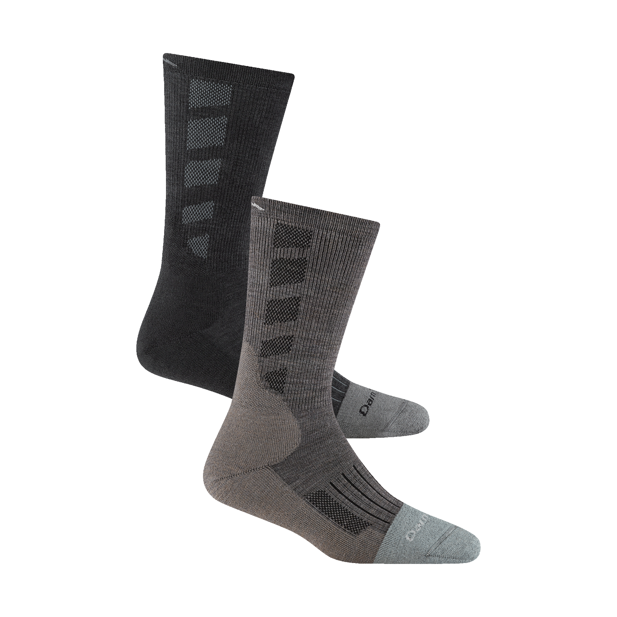 Bundle image of the 2209 Gravel and 2208 Shale work boot socks