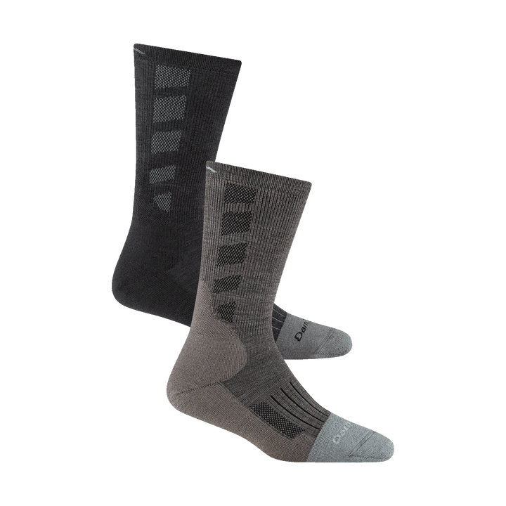 Bundle image of the 2209 Gravel and 2208 Shale work boot socks