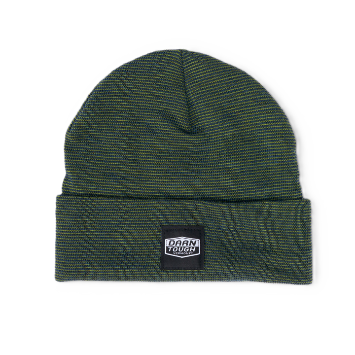 darn tough/fourbital winter hat in moss green