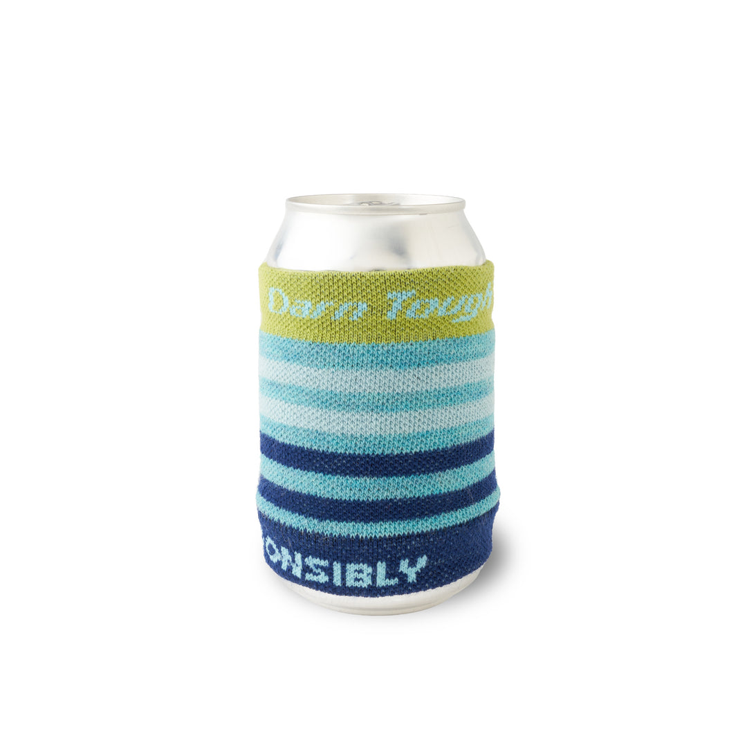 can sleeve on a a can in tyhe gatewood aqua colorway 