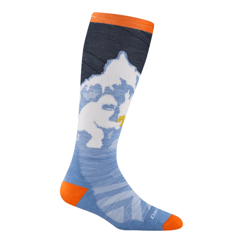 Kids Little Yeti Knee High Ski & Snowboard Socks – Darn Tough