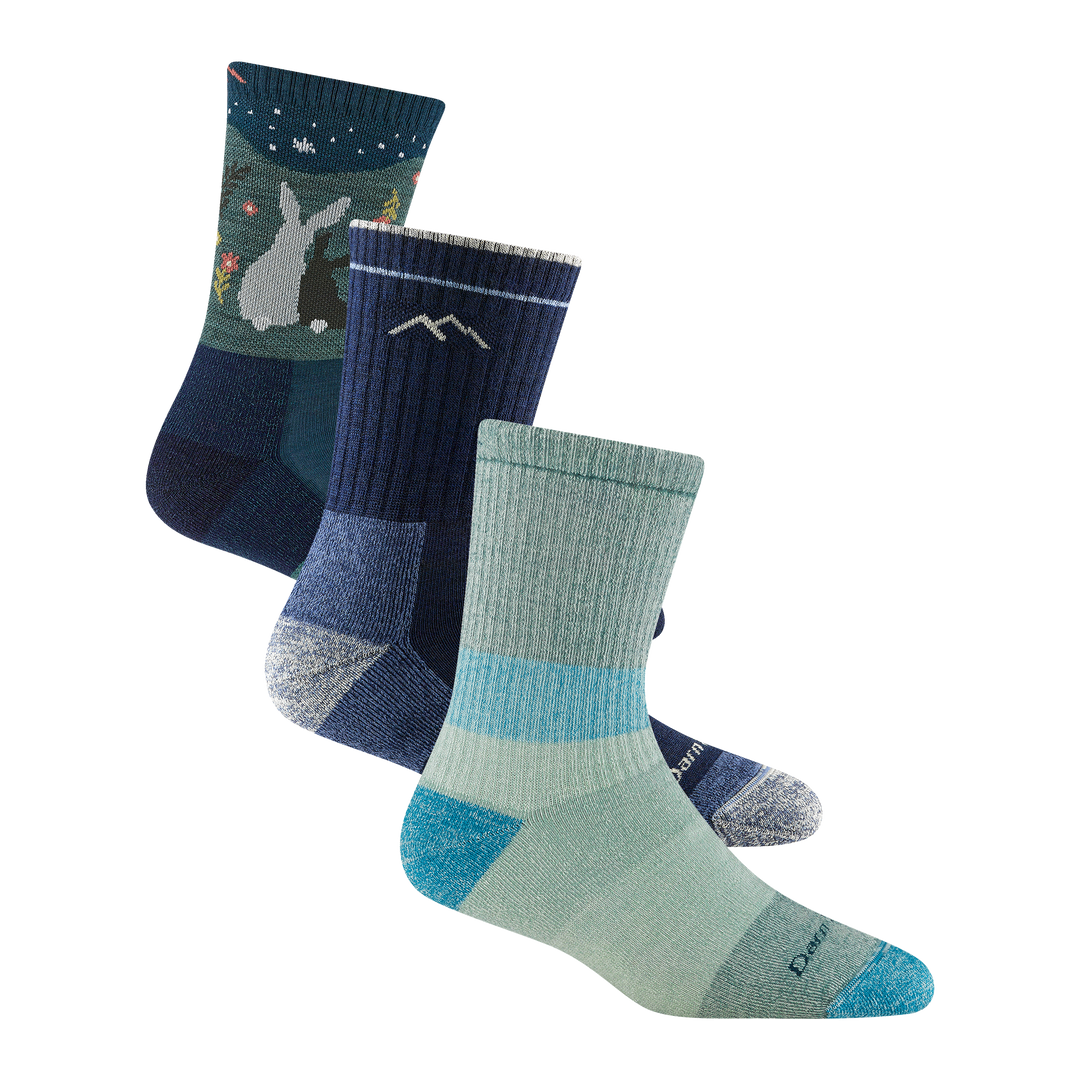 Bundle image of 3 socks the 5001 Eclipse, 1903 Eclipse and the 5011 Reed