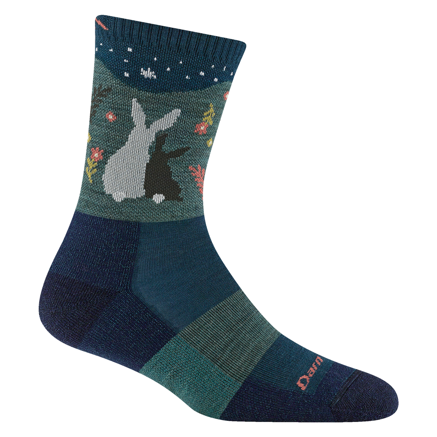darn tough Women's Critter Club Micro Crew Lightweight Hiking Socks