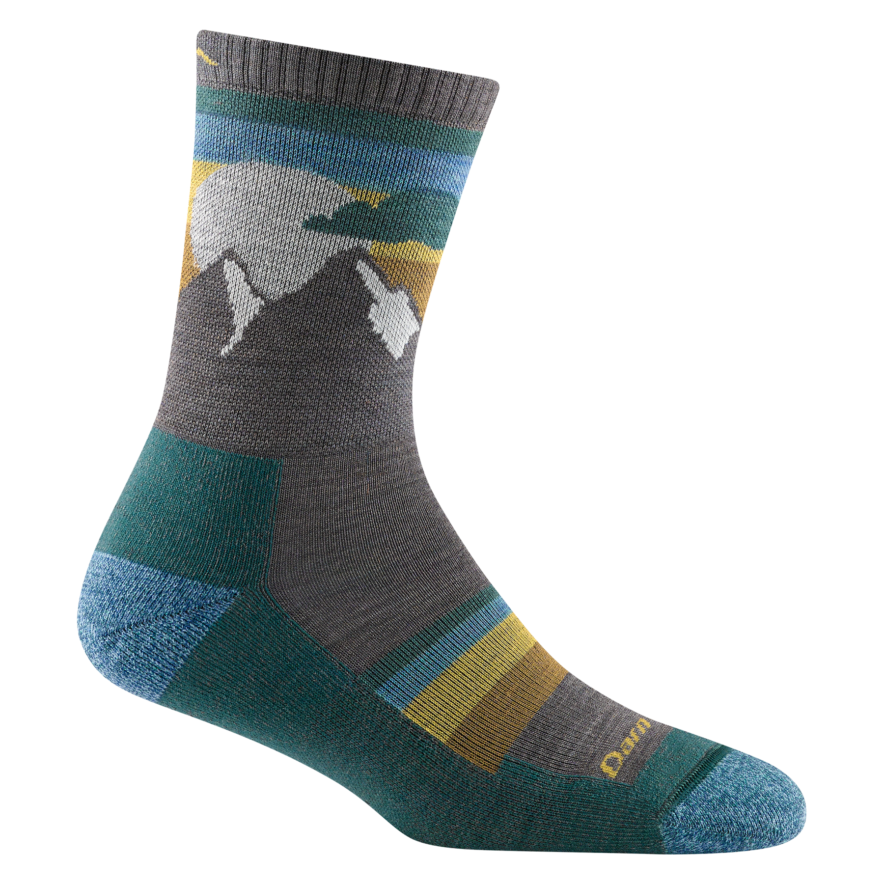 darn tough Women's Sunset Ledge Micro Crew Lightweight Hiking Socks