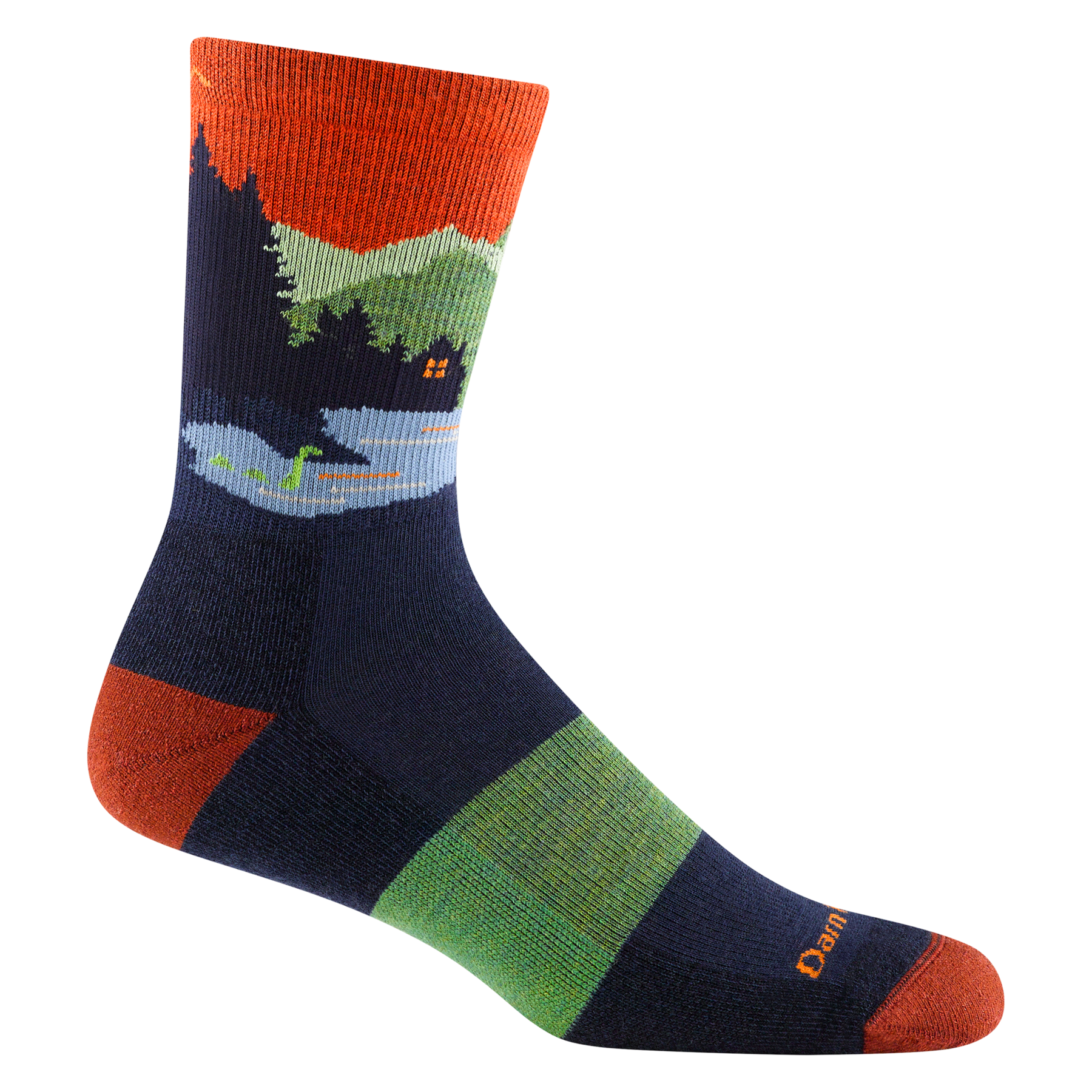 darn tough Men's Close Encounters Micro Crew Midweight Hiking Socks