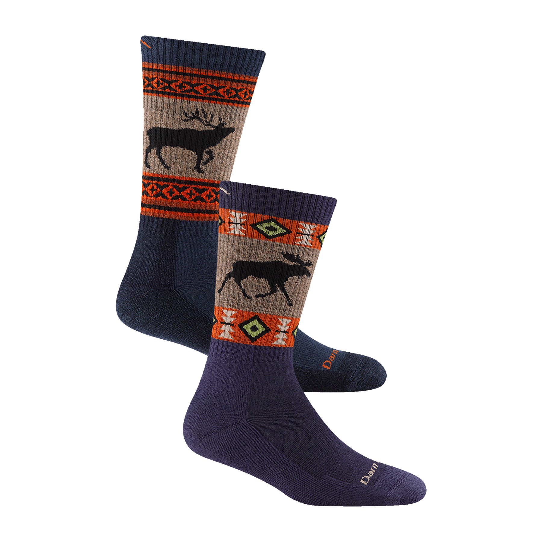 darn tough Men's and Women's Hiker Boot Sock 2-Pack Hiking Socks
