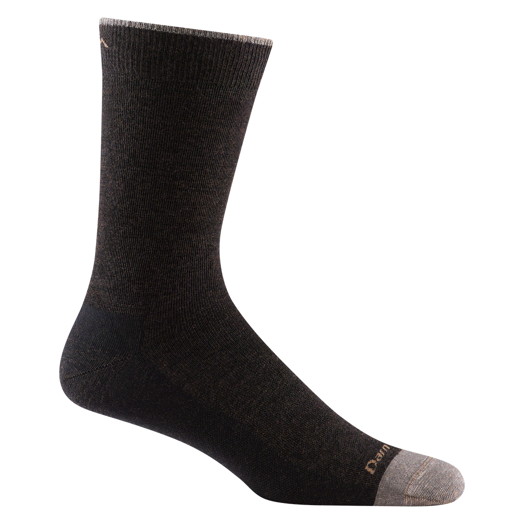 Men's Solid Crew Lightweight Lifestyle Socks