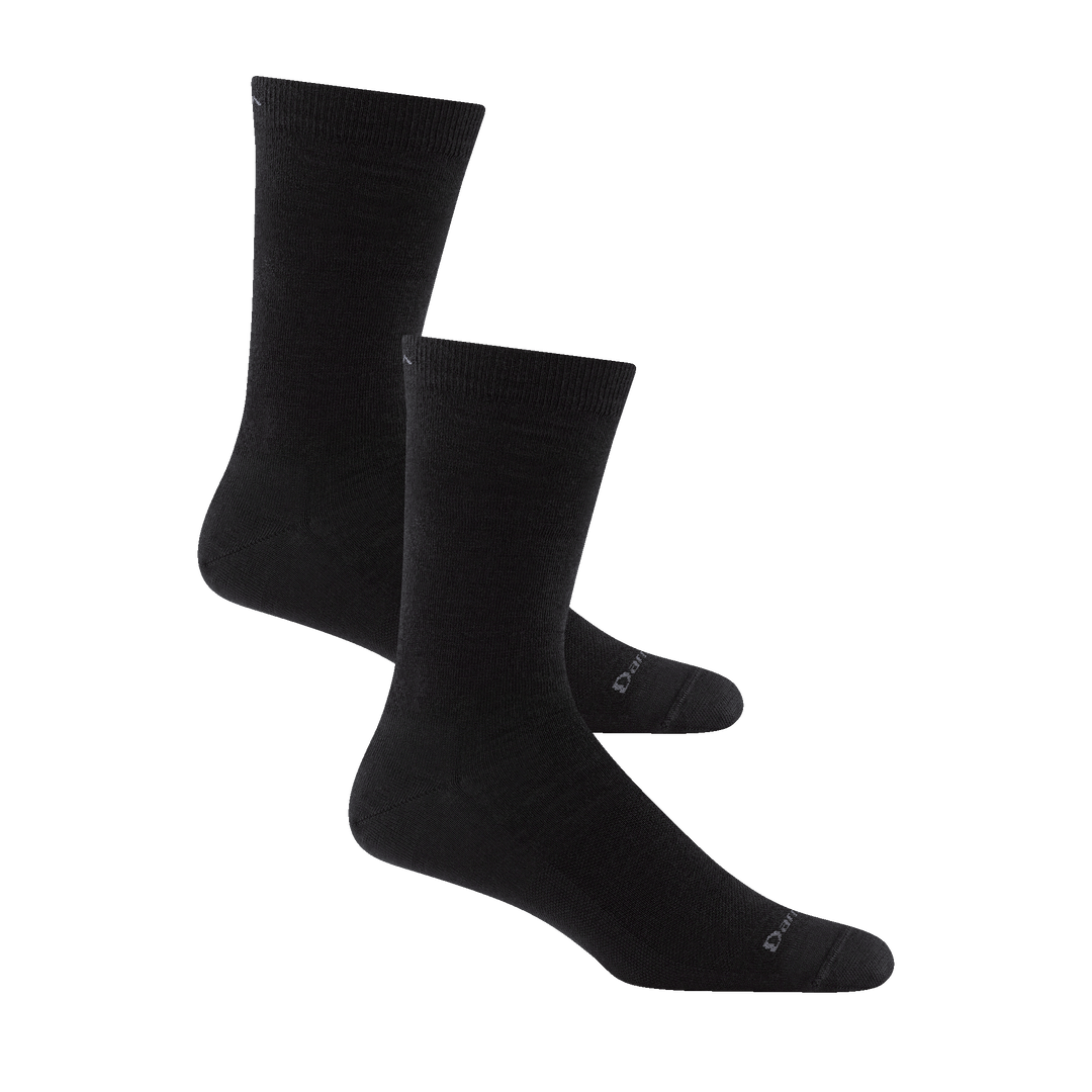 Bundle Image of 2 pairs of the solid basic crew in Black