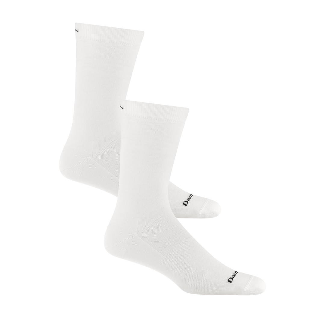 Bundle Image of 2 pairs of the solid basic crew in white