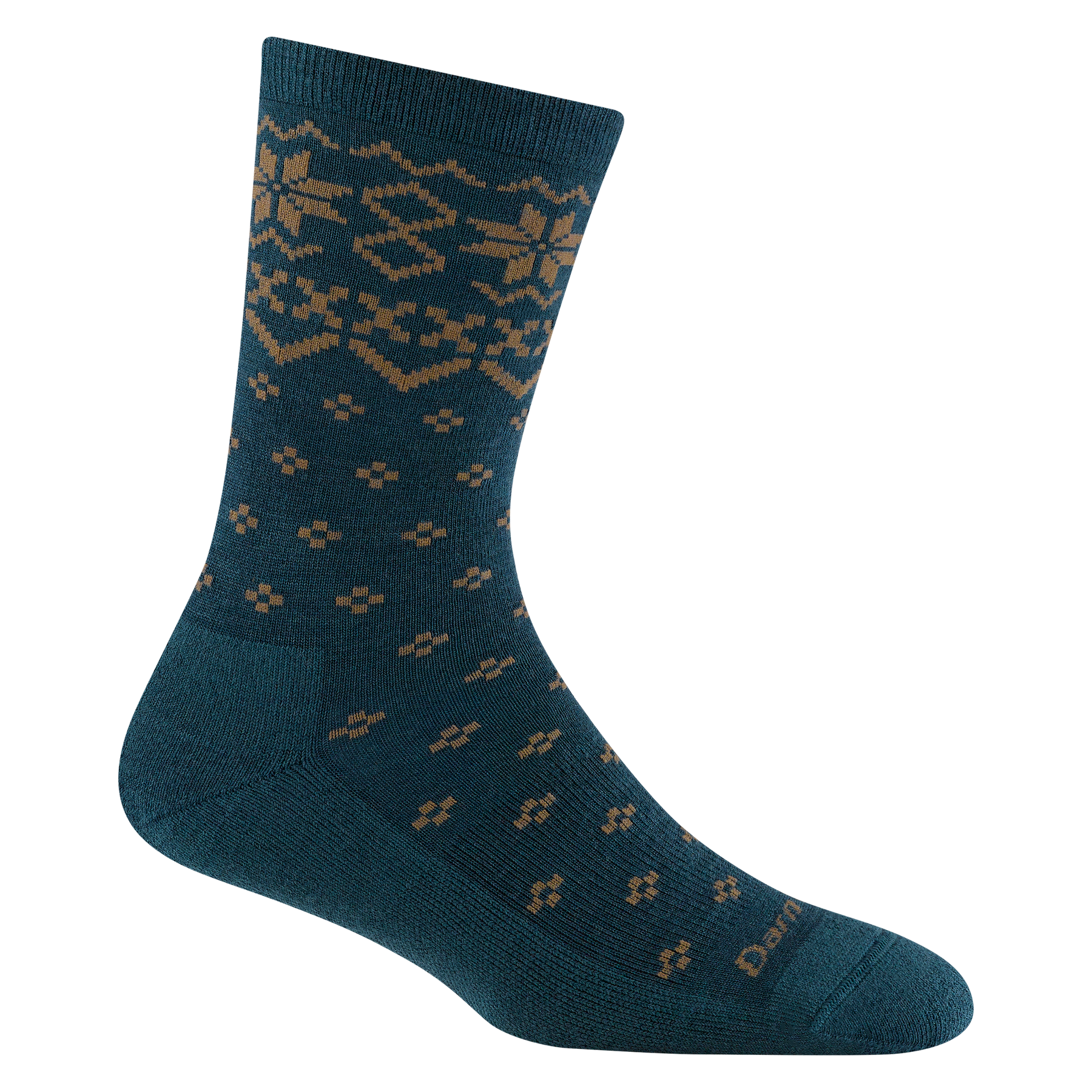 darn tough Women's Shetland Crew Lightweight Lifestyle Sock-Last Chance