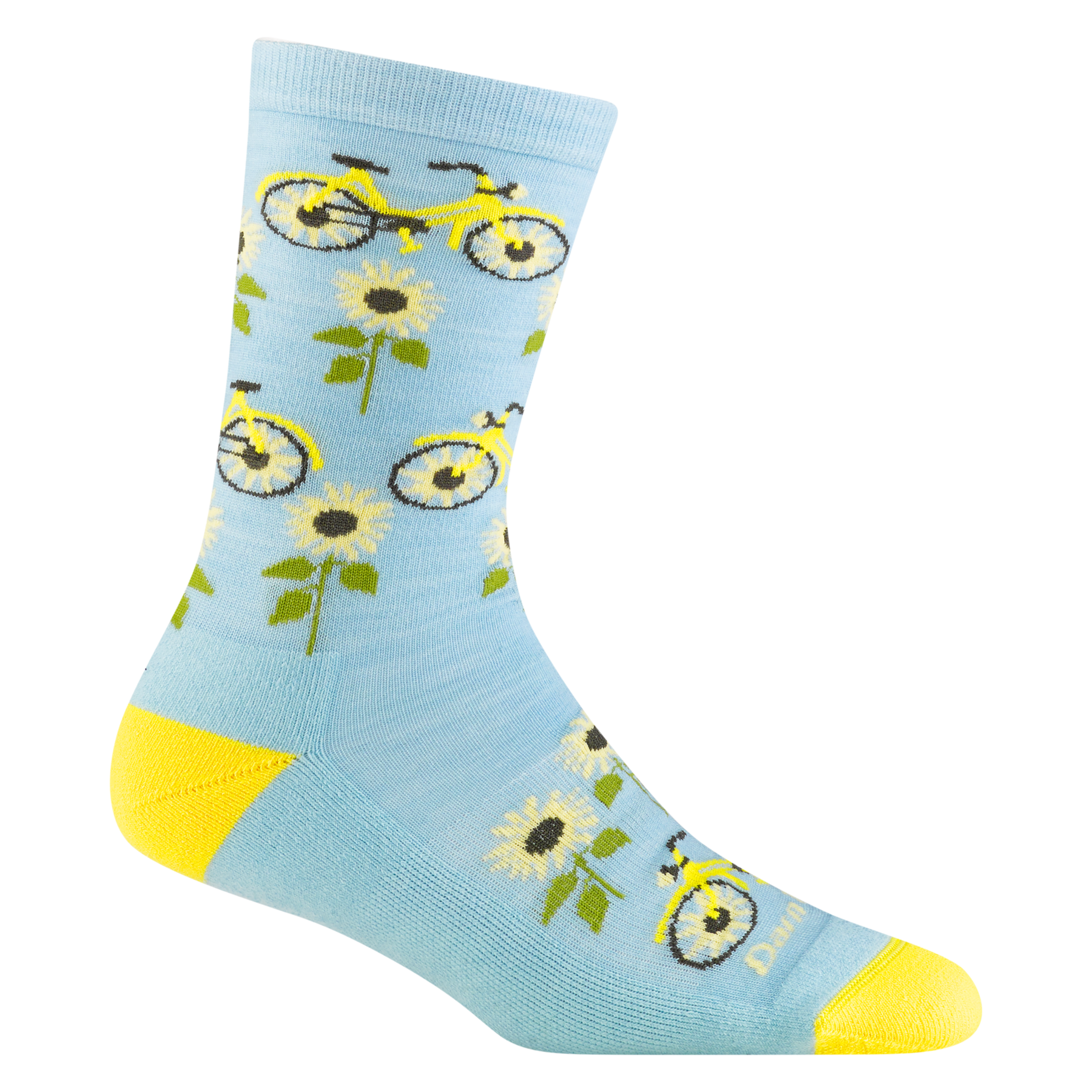 darn tough Women's Sun Pedal Crew Lightweight Lifestyle Sock-Last Chance