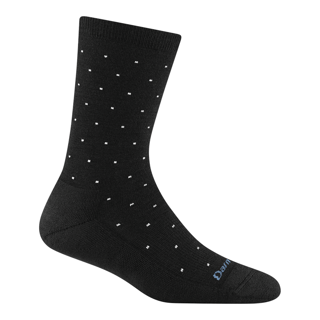 Women's Pin Drop Crew Lightweight Lifestyle Socks | Midnight | M Women's Pin Drop Crew Lightweight Lifestyle Socks | Midnight | M