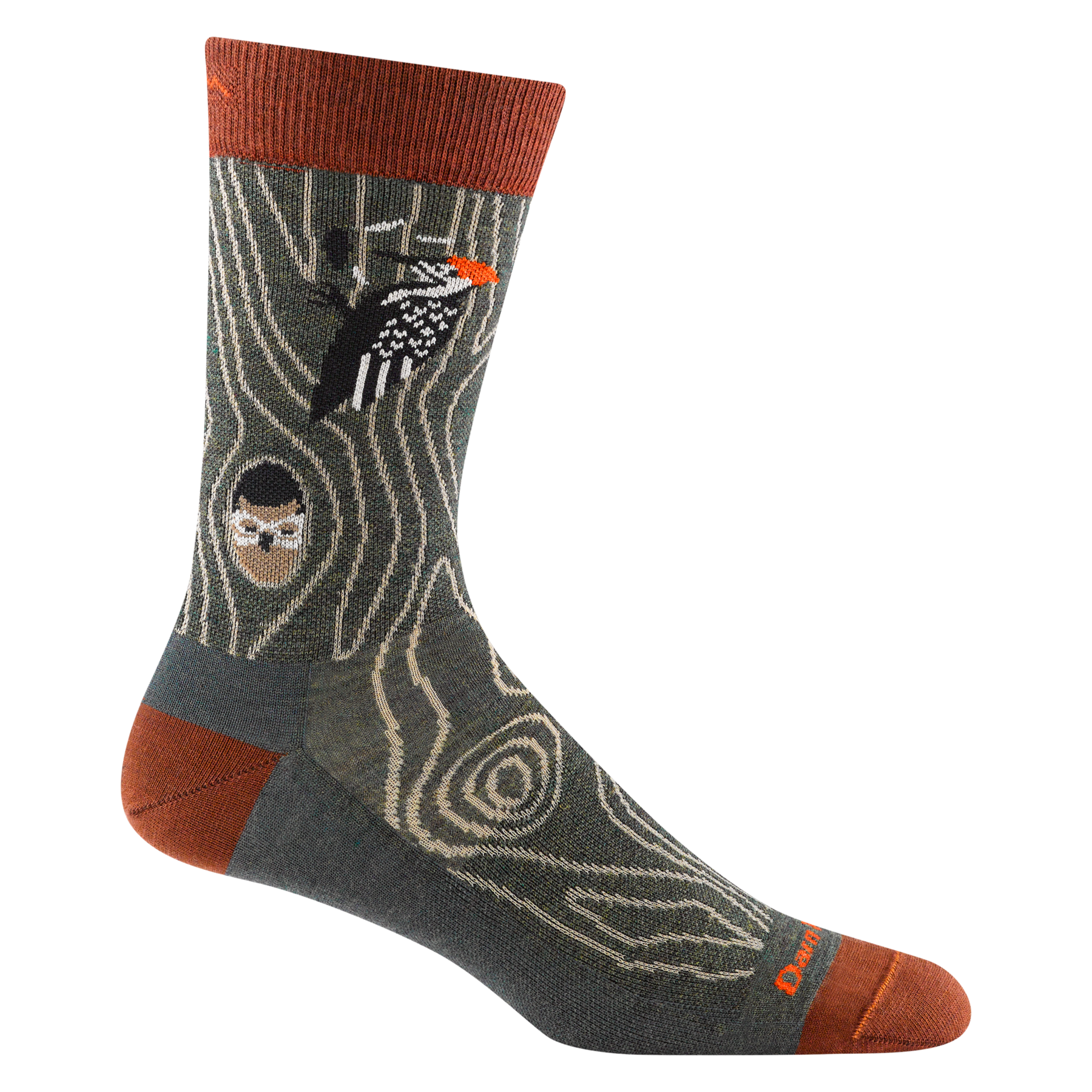 darn tough Men's Woody Crew Lightweight Lifestyle Socks