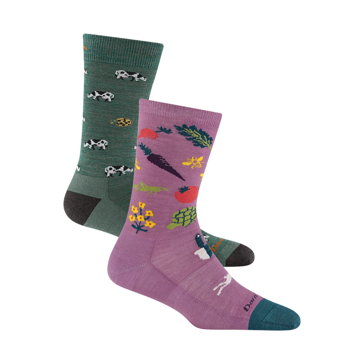 Bundle image of the men's dairy air in pasture and womend farmers market in violet