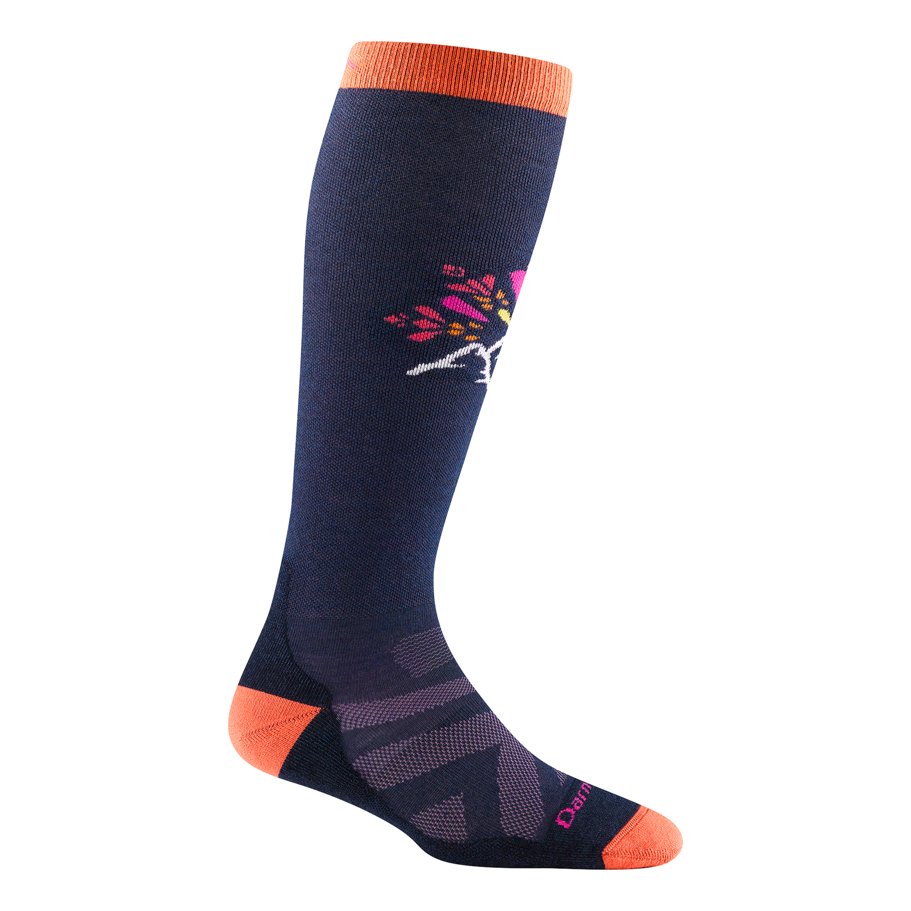 darn tough Women's Daybreak Over-the-Calf Midweight Ski & Snowboard Sock-Last Chance