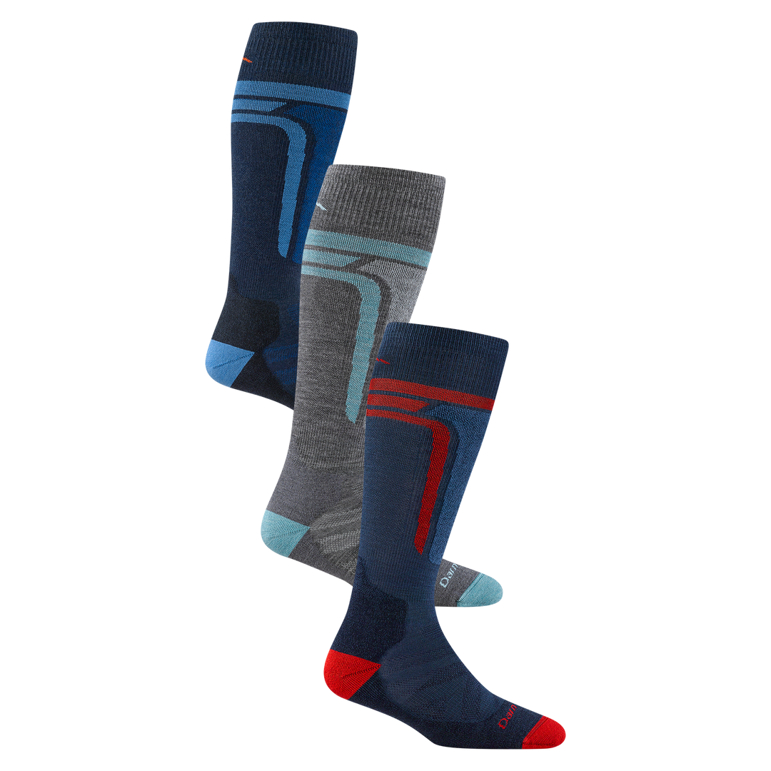 Bundle image of the Eclipse Edge for men, Gray Edge for women and Midnight T-bar for Juniors