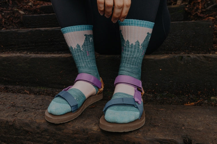 Shop Gifts for her - feet wearing bear socks, a great gift for moms and wives