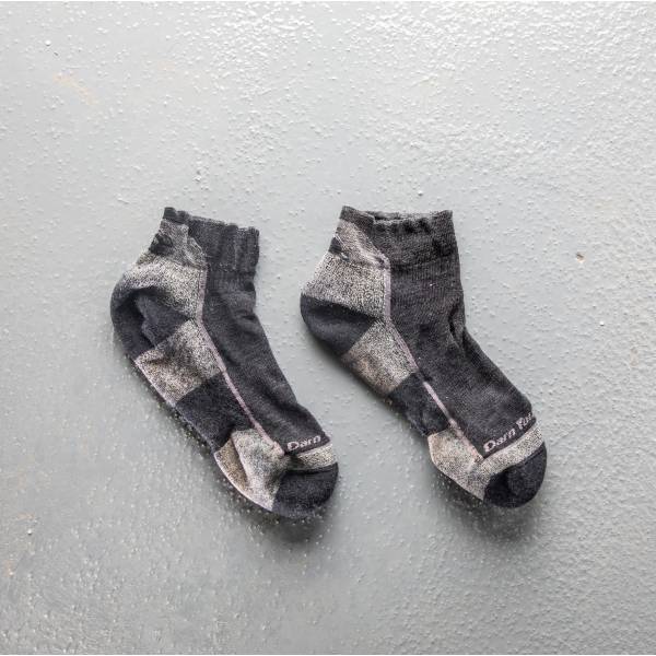 quarter crew socks covered by the darn tough warranty for life
